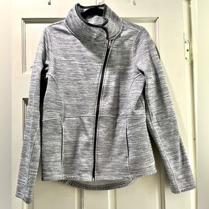 Athletic zip up sweatshirt
